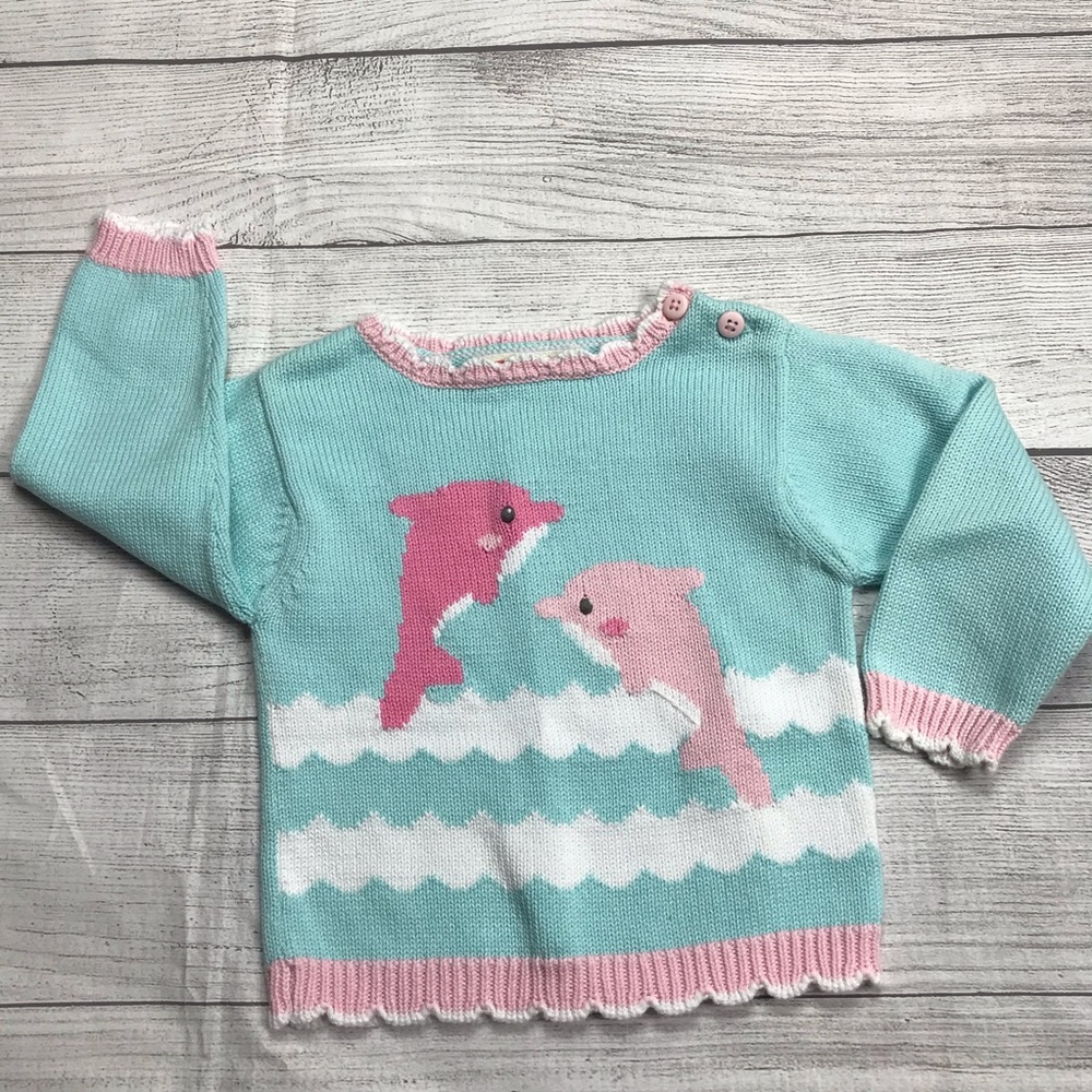 OshKosh & Zubels Girl Sweaters Sz 12 Mos - Picture 6 of 12